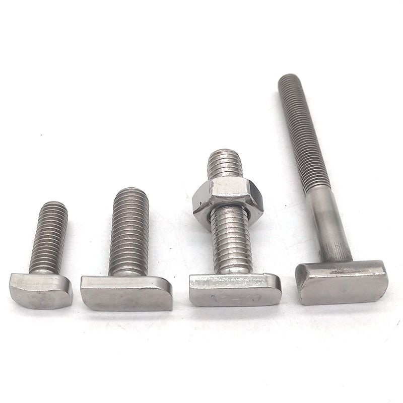 น็อตสแตนเลส 304 316 T Bolt หัวเหลี่ยม T Bolt