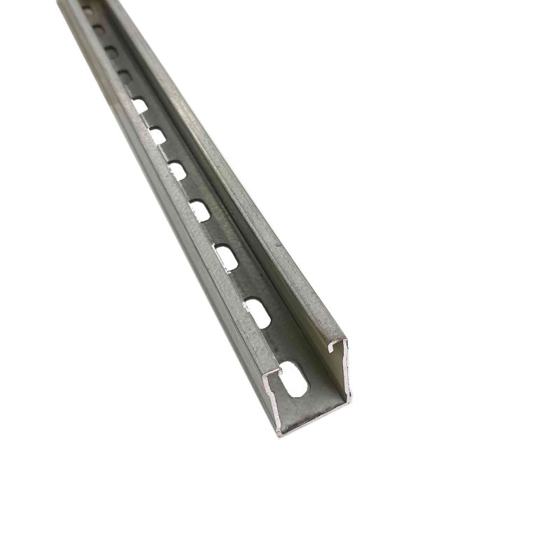 Q235B Q345 U Beam Channel Steel เหล็กชุบสังกะสี C โครงสร้างเหล็ก Steel U Beam